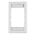 FPM-W - FACEPLATE SINGLE GANG WHITE
