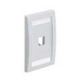 CFPE1BLY - FACEPLATE, 1 PORT, SINGLE GANG,