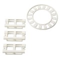 FPMIFD-FW - MOD INSERT 2PORT WHITE