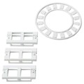 FPMIFD-W - MOD INSERT 2PORT WHITE