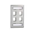 NKF4S - FACEPLATE SINGLE GANG SS