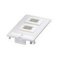 1658532 - FACEPLATE SINGLE GANG 2PORT GRAY