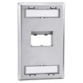 CFPSL2S - FACEPLATE, 2 PORT, SINGLE GANG S
