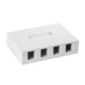 SMBQUAD-W - MOD BOX SMD 4PORT WHITE