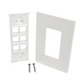 N080-106 - 6-PORT SINGLE-GANG UNIVERSAL KEY