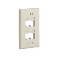 UICFP4WH - FACEPLATE, 4 PORT, CLASSIC, ULTI