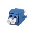 CMDSLCZBU - DUPLEX LC FIBER ADAPTER (BU) WIT