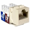 NKJ-5509 - CAT5E SLIMSTYLE 90 DEGREE KEYSTO