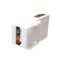 HDI-9528 - HDMI FF KEYSTONE COUPLER  90 DEG