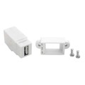 U060-000-KP-WH - USB 2.0 PANEL MOUNT COUPLER KEYS