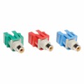 A008-000-KJ - INSERT RCA JACK COUPLER