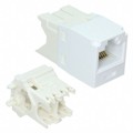 CJR688TGWH - MINI-COM MODULE, CAT 6, UTP, 8 P