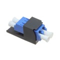 CMDSLCZBL - DUPLEX LC SR./SR. FIBER ADAPTER