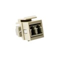 LCMMINSERT-I - LC MULTIMODE FIBER MODULE, BEIGE