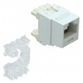 NK688MWH-Q - INSERT RJ45 JACK TO IDC CONN