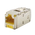 CJS6X88TGYLY - MINI-COM MODULE, CAT 6A, SHIELDE