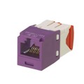 CJ5E88TGVL-24 - MINI-COM MODULE, CAT 5E, UTP, 8