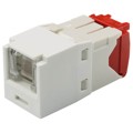 CJH5E88TGAW - CAT 5E SPRING SHUTTERED JACK, TG