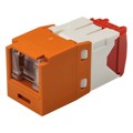 CJH5E88TGOR - CAT 5E SPRING SHUTTERED JACK, TG