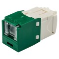CJH688TGGR - CAT6 SPRING SHUTTERED JACK, TG S