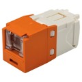 CJH688TGOR - CAT6 SPRING SHUTTERED JACK, TG S