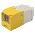CJH688TGYL - CAT6 SPRING SHUTTERED JACK, TG S