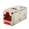 CJS688TGRDY - MINI-COM MODULE, CAT 6, SHIELDED