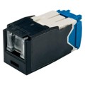 CJH6X88TGBL - CAT6A SPRING SHUTTERED JACK, TG