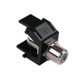 FINSERT-BK - INSERT F TYPE JACK COUPLER