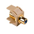 RCAFINSERTBL-I - INSERT RCA JACK TO F TYPE JACK