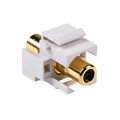RCAINSERTB-W - INSERT RCA JACK COUPLER