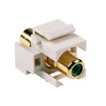 RCAINSERTG-FW - INSERT RCA JACK COUPLER