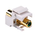 RCAINSERTG-W - INSERT RCA JACK COUPLER