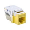 RJ45FC3-YEL - INSERT RJ45 JACK TO IDC CONN