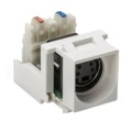 S110INSERT-W - INSERT S-VID JACK TO IDC CONN