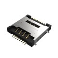 SIM6050-8-0-30-00-A - MINI SIM PUSH-PULL TYPE, DUAL SI