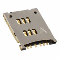 SF9W006S4AR1200 - CONN SIM/SAM CARD PUSH-PULL R/A