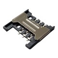 SCC-Q1-06-G-SMT-T/R - SIM CARD 6POS CONNECTOR