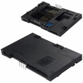 CCM02-1NO-3ROHS T30 - CONN SMART CARD PUSH-PULL R/A