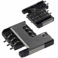 CCM03-3758 - CONN SIM/SAM CARD PUSH-PULL R/A