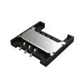 SIM2055-6-0-22-00-A - MINI SIM PUSH-PULL, 6P, SMT, STO