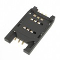SIM5060-6-0-26-01-A - MINI SIM HINGED, 6P, SMT, 2.6MM