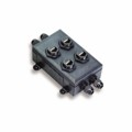 A-RJ45-BOX-4 - CONN MODULAR JACK BOX BLACK