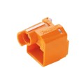 PSL-DCPLRX-OR - CONN RJ45 PLUG LOCK-IN DEV 10PC