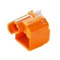 PSL-DCPLX-OR - CONN RJ45 PLUG LOCK-IN DEV 10PC