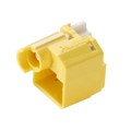 PSL-DCPLX-YL - CONN RJ45 PLUG LOCK-IN DEV 10PC