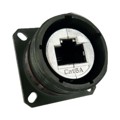 RJFTV6A2A1ZN - RJ FIELD TV CAT6A SQUARE FLANGE
