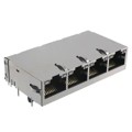 0826-1X4T-23-F - CONN JACK 4PORT 1000 BASE-T PCB