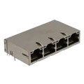 L826-1X4T-23-F - CONN JACK 4PORT 1000 BASE-T PCB