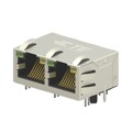 5-2301996-5 - CONN JACK 2PORT 100 BASE-T PCB